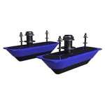 Acero inoxidable de doble StructureScan 3D a través del casco del transductor