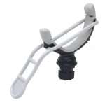 GANCHO CON BRIDA ELASTICA G-HOLD 75 MM NEGRO