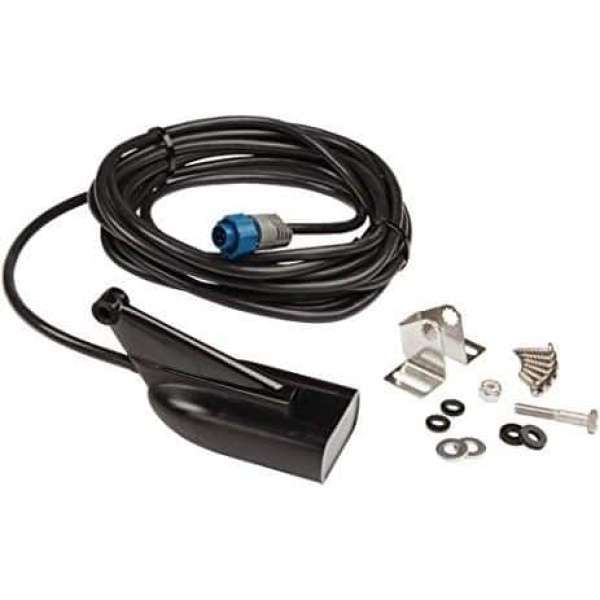 Lowrance Transductor de Popa Serie Elite 83-200 kHz 455/800 KHz