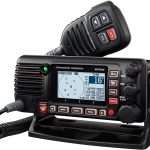 VHF DSC clase D STANDARD HORIZON modelo GX2400GPS/E  con receptor AIS, GPS y megafonía de 30W