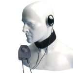 Laringófono con PTT