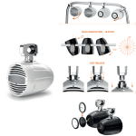Altavoz wake HTX 8 M-CL-WC  8" Blanco RGB LED