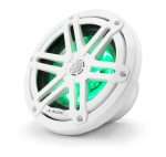 M3-650X, Pareja de altavoces 6.5 coaxiales con LED RGB, sport, blanco - Imagen 2