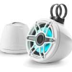 M6-650VEX, Altavoz cerrado coaxial 6.5 , LED transflectivo, sport, blanco 2 unid
