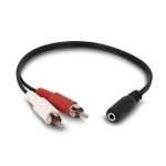 Connector de panel 3.5mm Jack - Salida RCA para connexion Aux IN