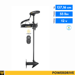 Motor Eléctrico Minn Kota PowerDrive i-Pilot GPS 54" 55lbs