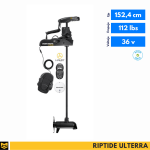 Motor Eléctrico Minn Kota Riptide Ulterra i-Pilot GPS y sonda 60" 112lbs