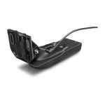 Transductor de montaje en espejo de popa o motor para pesca de curricn Garmin GT22HW-TM, de plstico, con CHIRP de frecuencia alta y haz ancho (150-240kHz, 250W)/CHIRP ClearV (455/800kHz, 500W) (8 patillas)