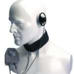 Laringófono con PTT