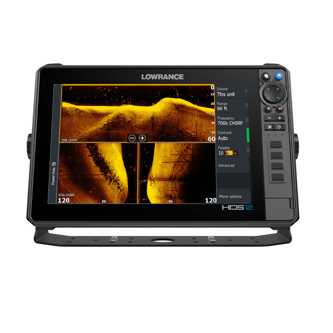 lowrance hds pro 12 sin transductor