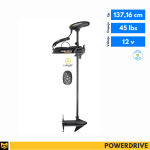 motor eléctrico minn kota powerdrive 54" 45lbs spotlock micro
