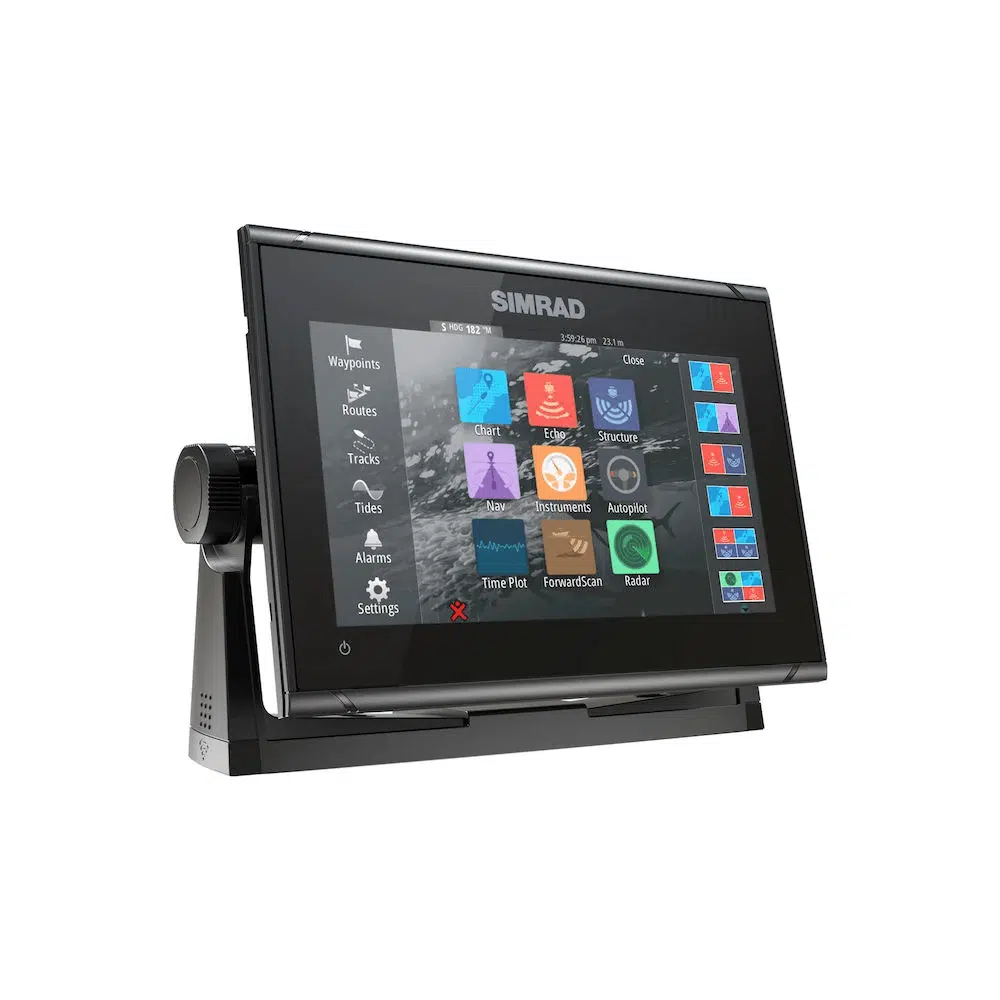 Simrad Go9 XSE con transductor AIRMAR TM185H-W CHIRP DE 1KW - Imagen 3