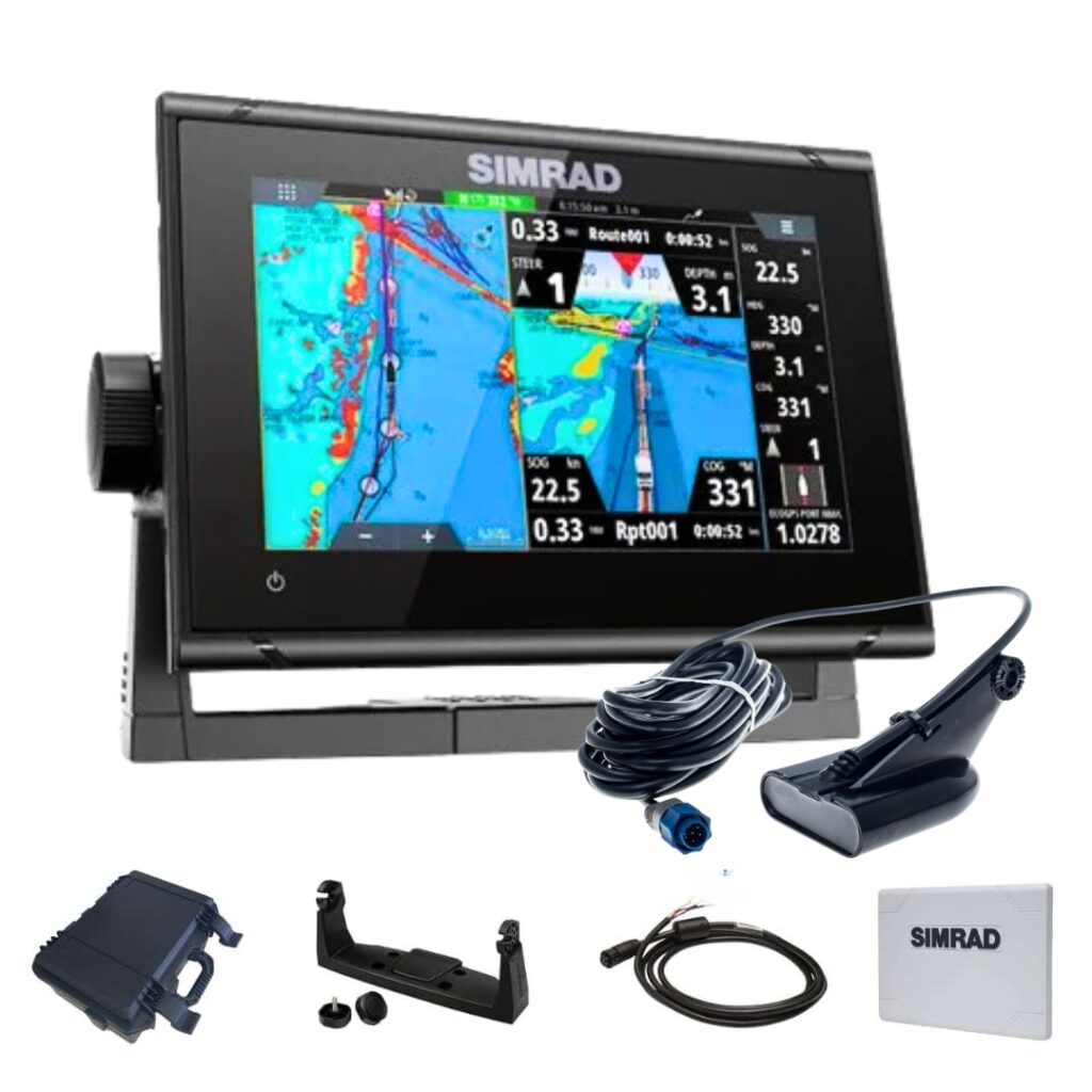 simrad go7 xsr con transductor 50/200 600w.