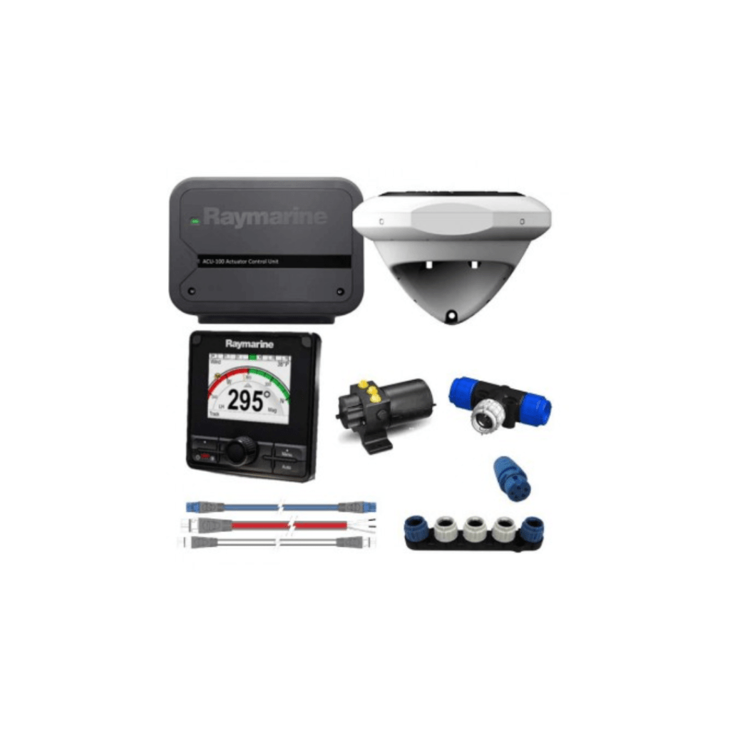 piloto hidraulico evolution con p70rs, acu 100, ev1, bomba hidraulica 12v 0,5 l.