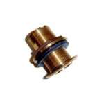 Soporte montaje empotrado bronce para transduct.cuello largo