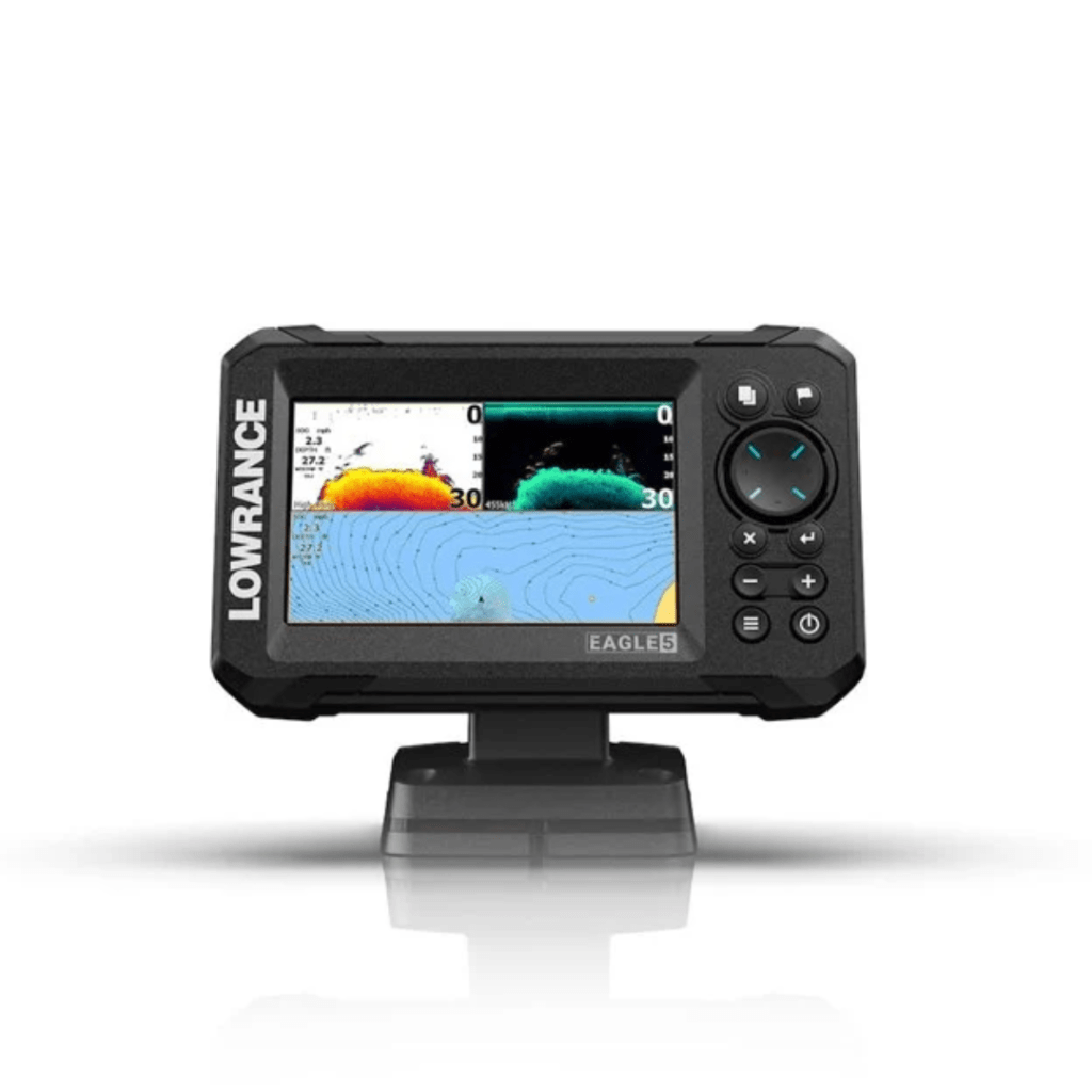 lowrance eagle 5 sin transductor