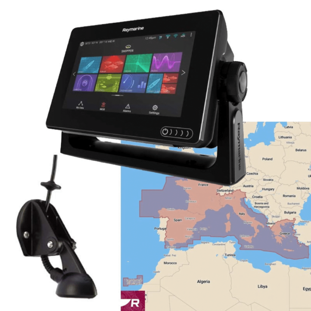 pack promocional display multifunción axiom 7dv, con transductor y carta med