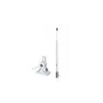 Pack de antena VHF KS-43 (2.4m 6dB) con soporte reforzado PA-3