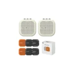 TALKIE, Sistema de comunicación Mesh para exteriores IPX7 (Paquete doble)